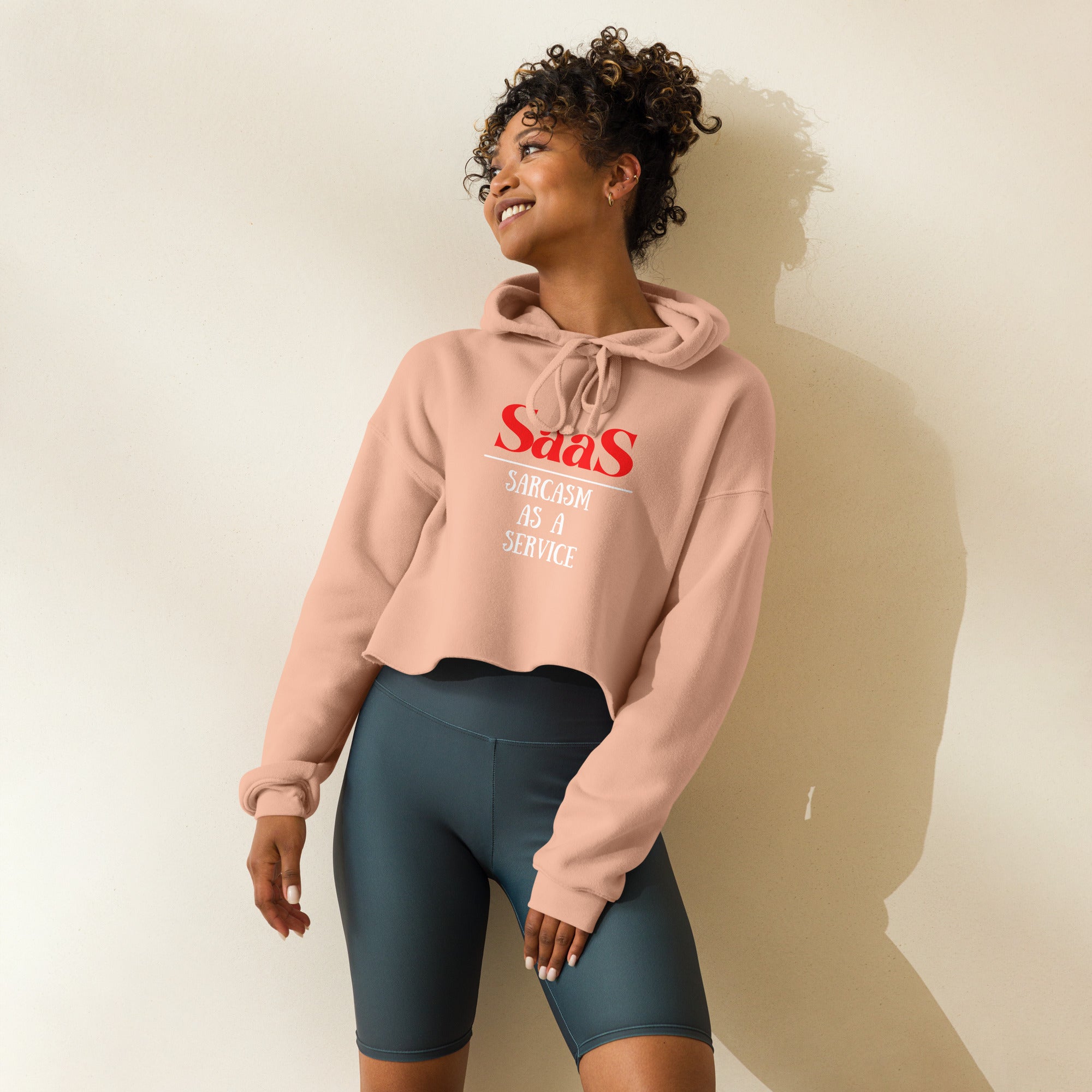 Saas Crop Hoodie