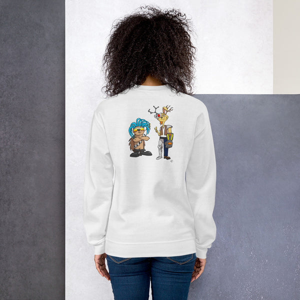 Plutonian Tees Badge Unisex Sweatshirt