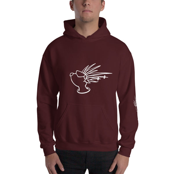 Plutonian Tees Porqi Head Unisex Hoodie