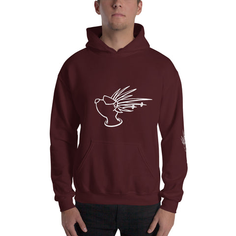 Plutonian Tees Porqi Head Unisex Hoodie