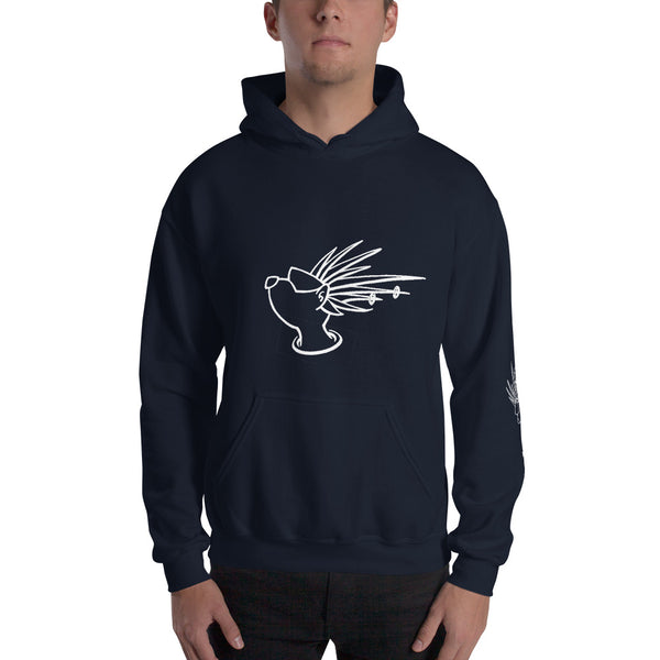 Plutonian Tees Porqi Head Unisex Hoodie